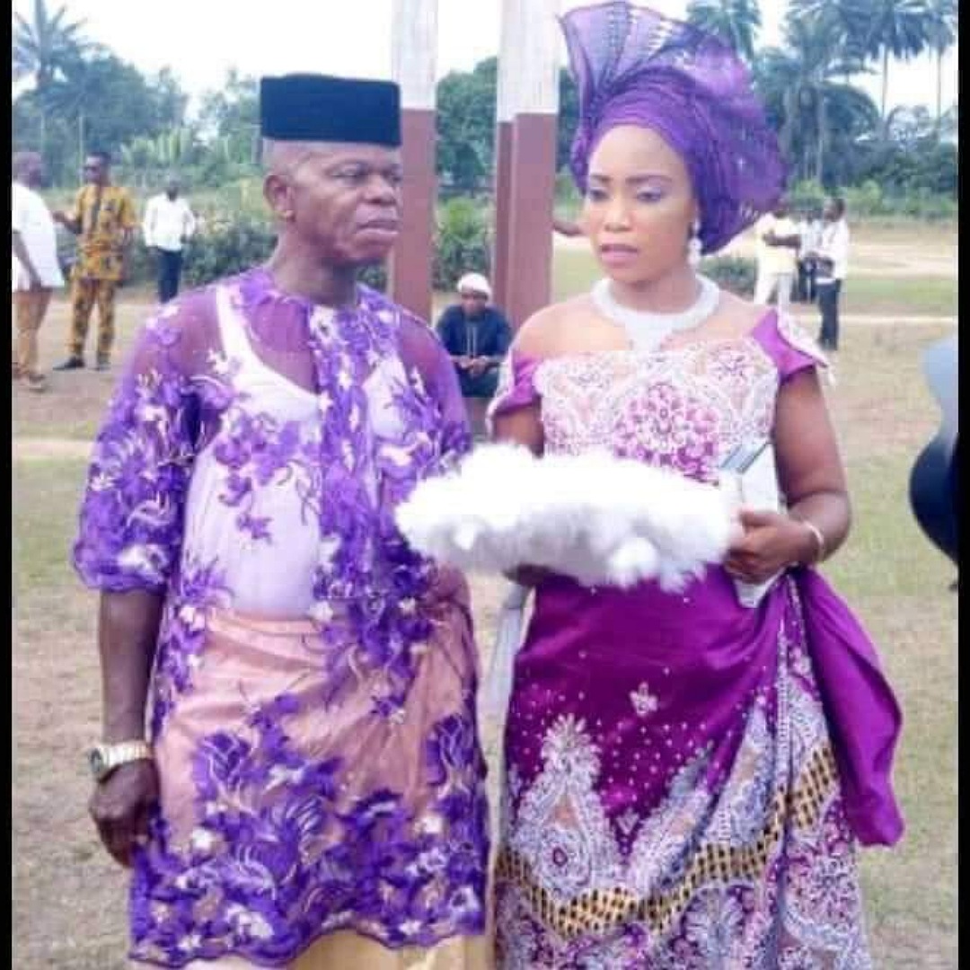 Old Man Marries Pregnant Young Lady After The Father Of Her Child Disappears.