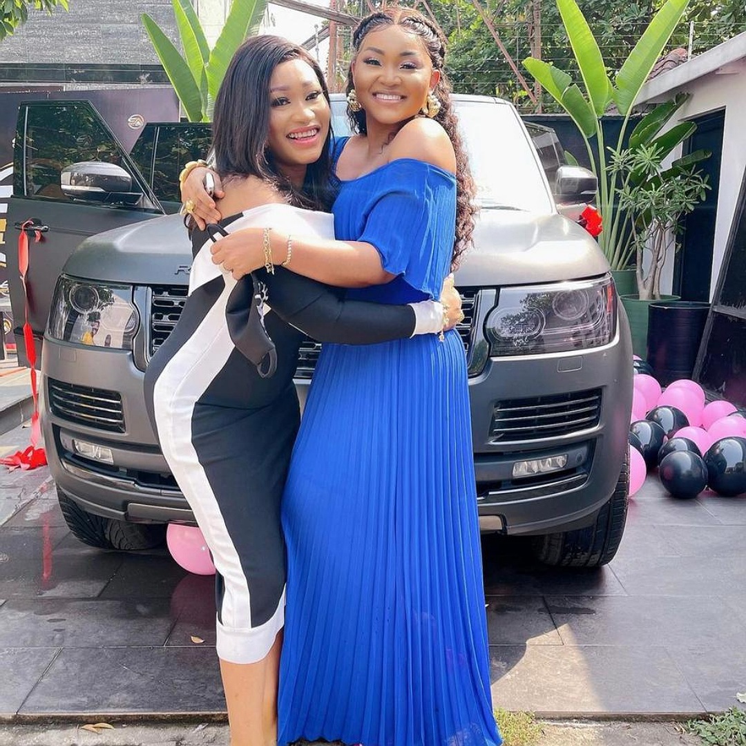 Actress Mercy Aigbe Recieves Range Rover Hse As Birthday Gift