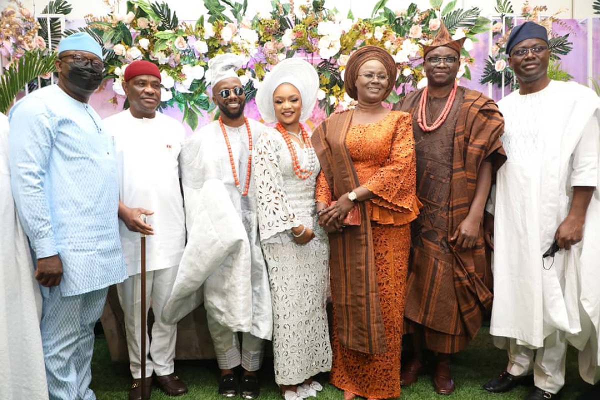 Don't die for politicians - Makinde tells Nigerians as he attends wedding of Fayose's son