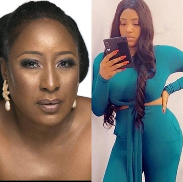 "Is it everything your mom asks you to do that you comply with?" Ireti Doyle responds after a journalist slammed her for distancing herself from her daughter's business